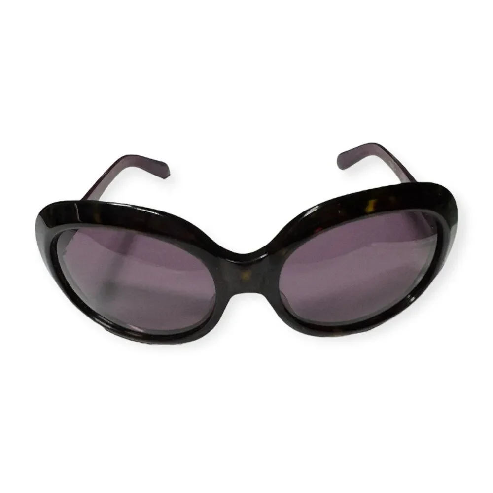 Vera Wang Juliette 1 Sunglasses Purple Tortoise Shell Shades‎ 132mm
